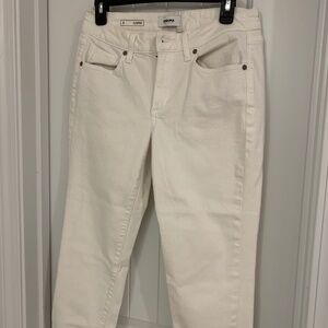 Sonoma White Jean Capri